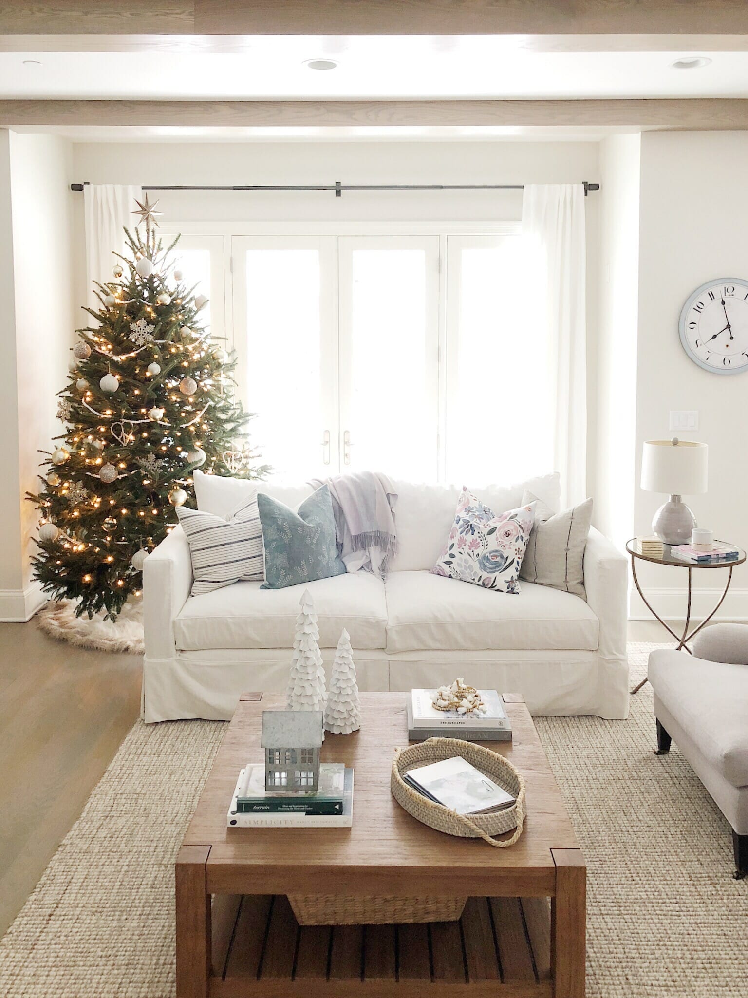 Neutral Christmas Home Tour | Life On Cedar Lane