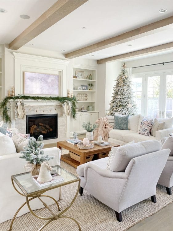 Christmas Living Room Style
