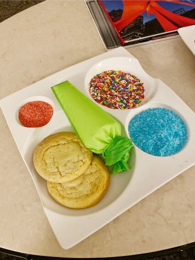 decorate your own cookie plate