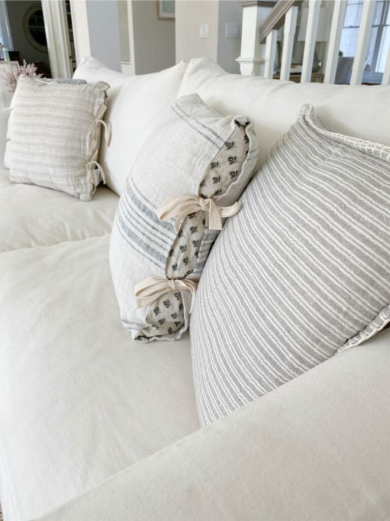 textured pillow covers
