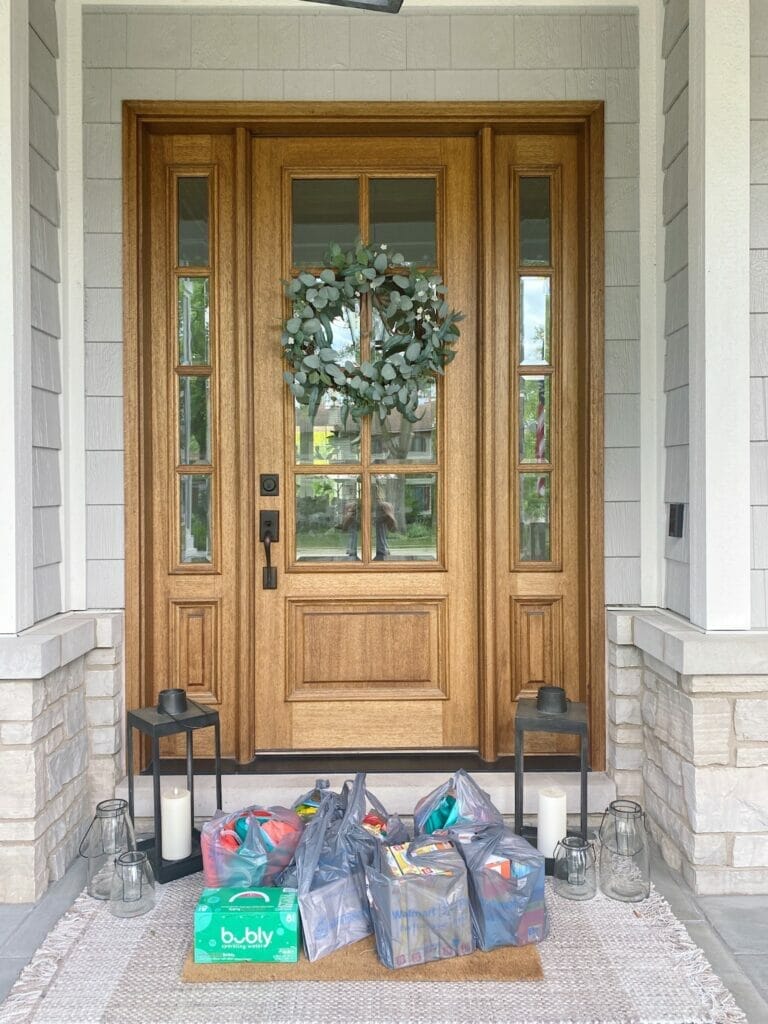 Pella front door features custom stain, Walmart+ delivery | Making the Most of Summer with Walmart+