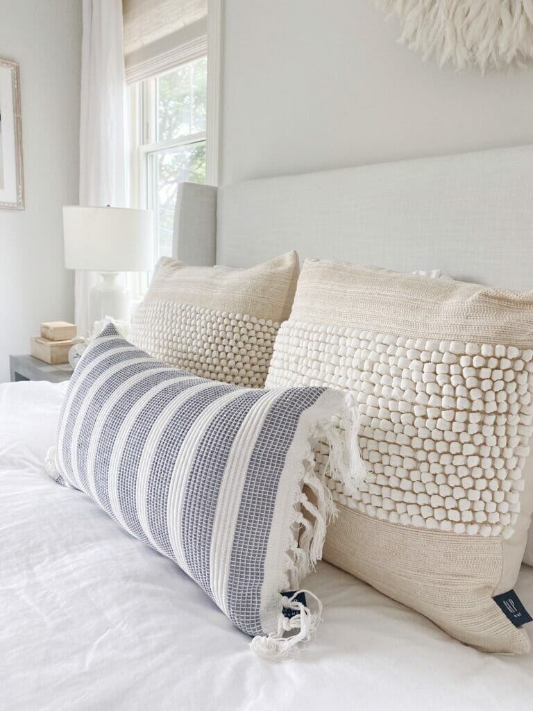 Gap Home pillows, sold exclusively at Walmart