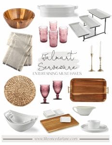 walmart hosting and entertaining must haves