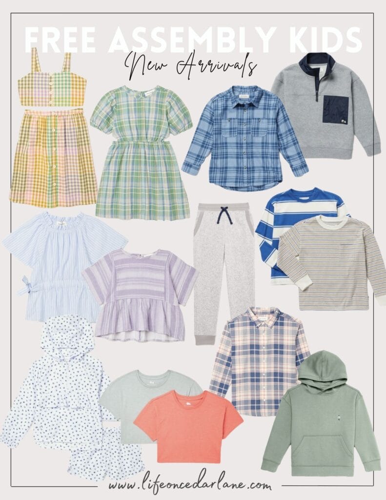 Free Assembly kids new arrivals
