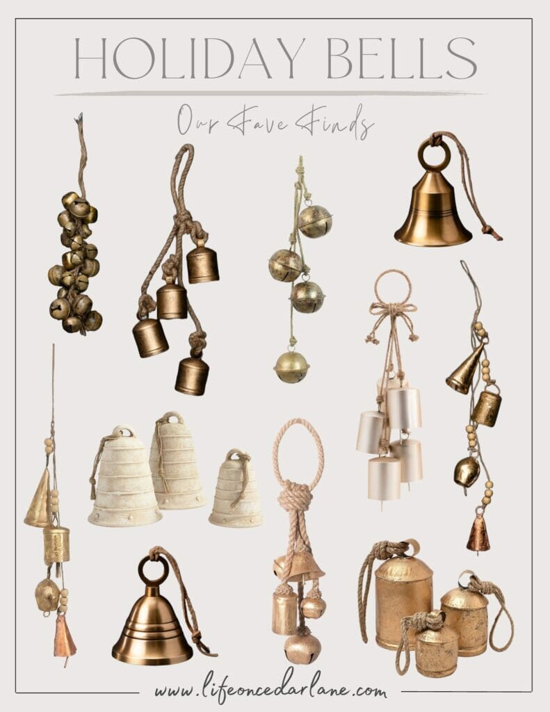 Bells for holiday decor