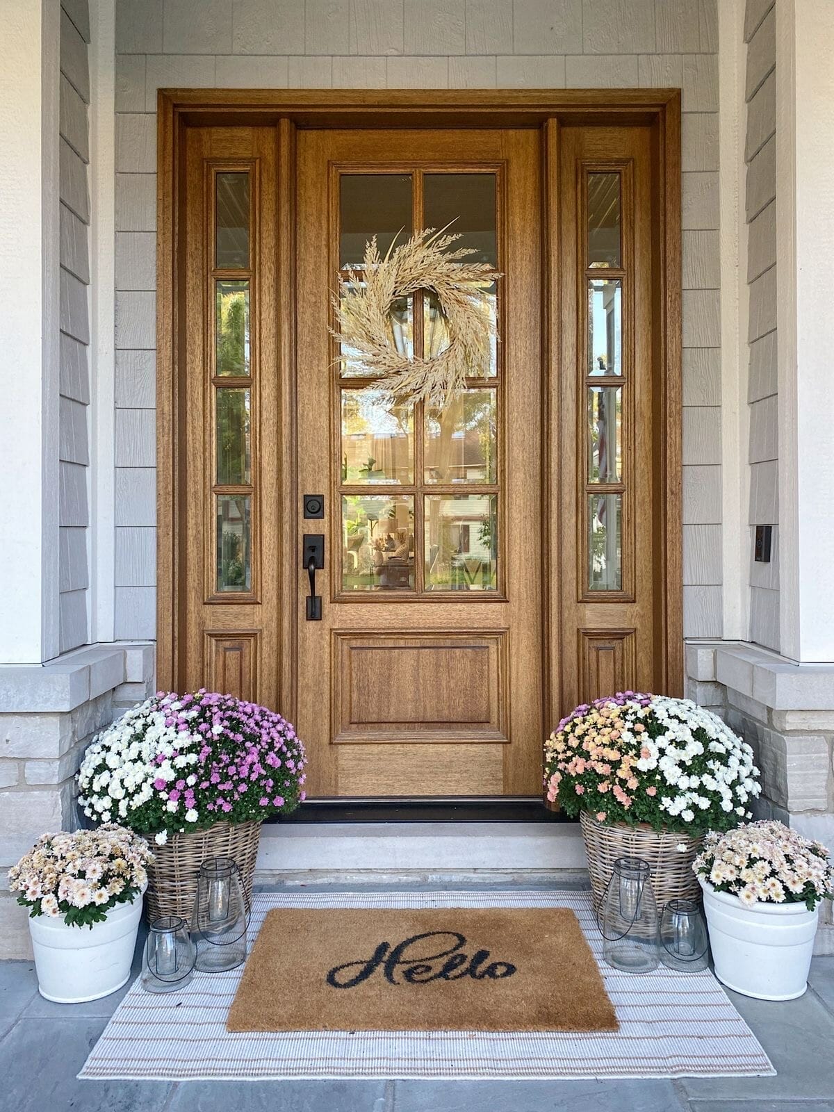 How to Create a Fall Entryway