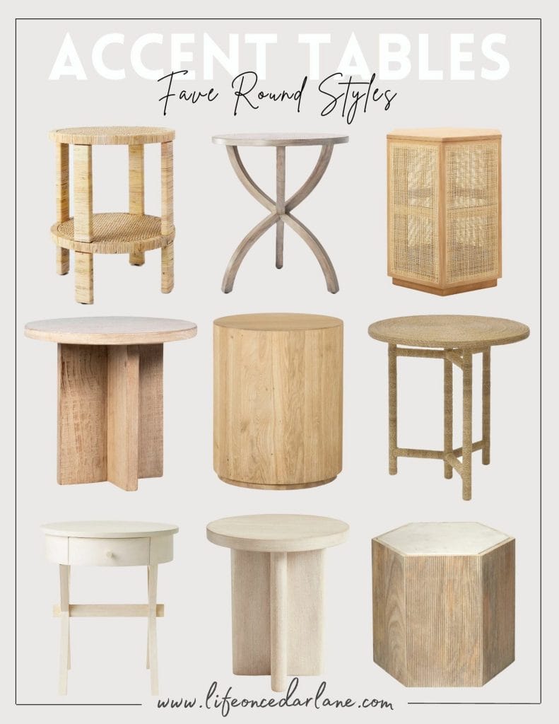 Round table styles