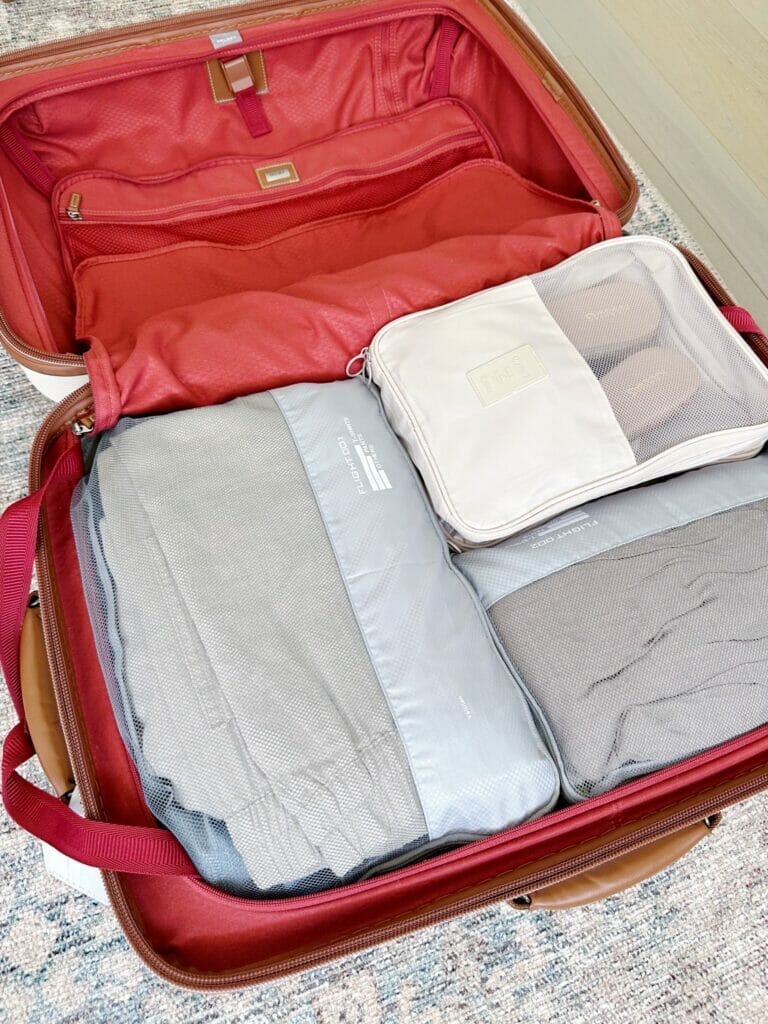 packing cubes in suitcase | Amazon Travel Essentials for Women