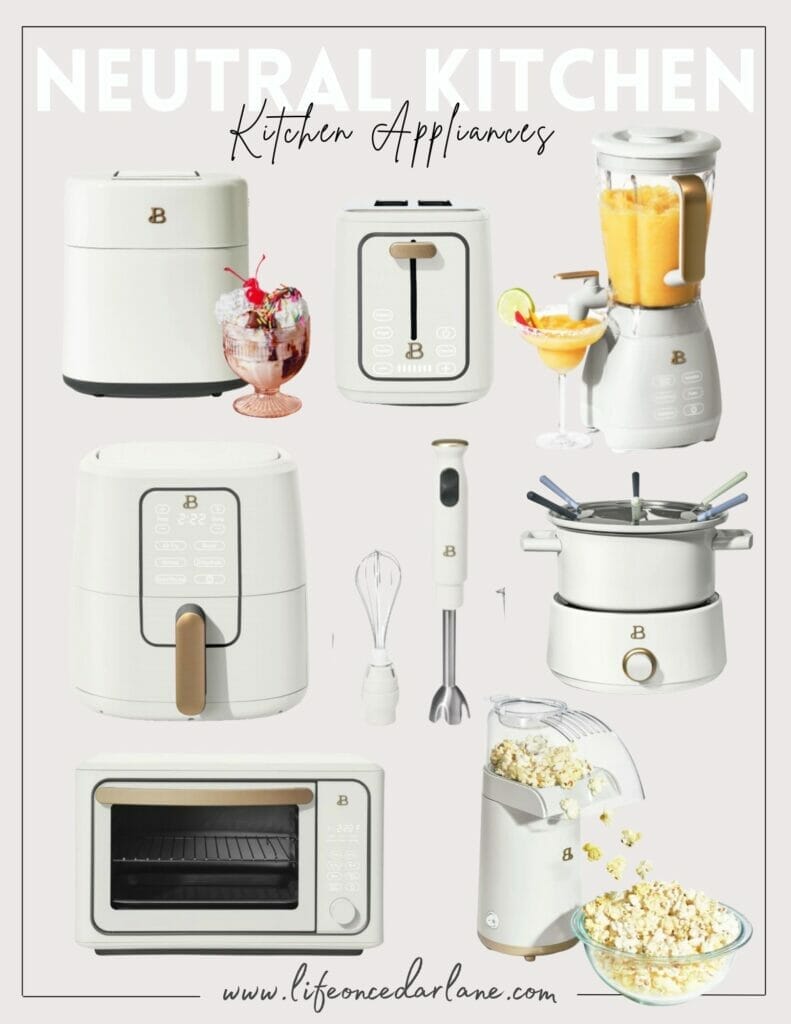 Neutral kitchen appliances